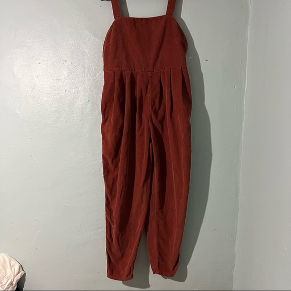 Free People Josephine Red Jumpsuit - Picture 4 of 9